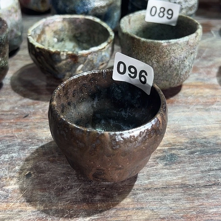 志野茶器茶杯 瑕疵