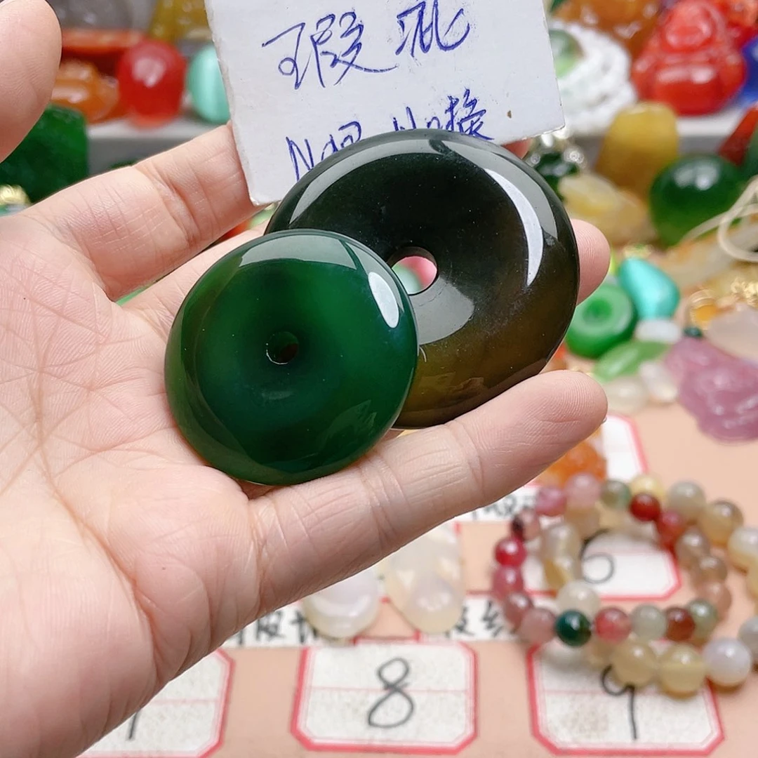 合金颈饰玛瑙/玉髓精*