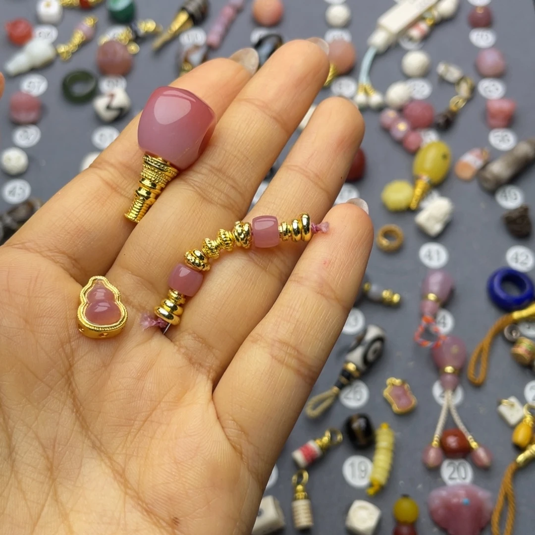 重***逢玛瑙/玉髓合金配饰