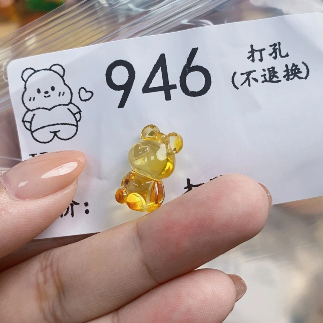 琥珀未镶嵌珠宝奇石