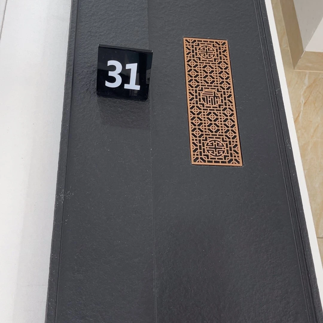 乌金石火烧面窗阁1个80*40*3，3个70*35*3