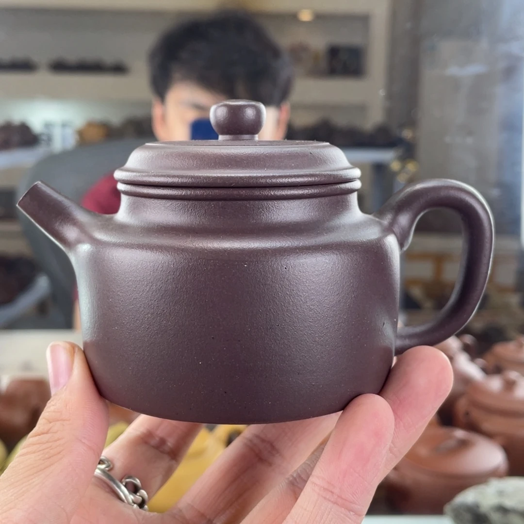 紫砂茶壶150cc老紫泥茶壶