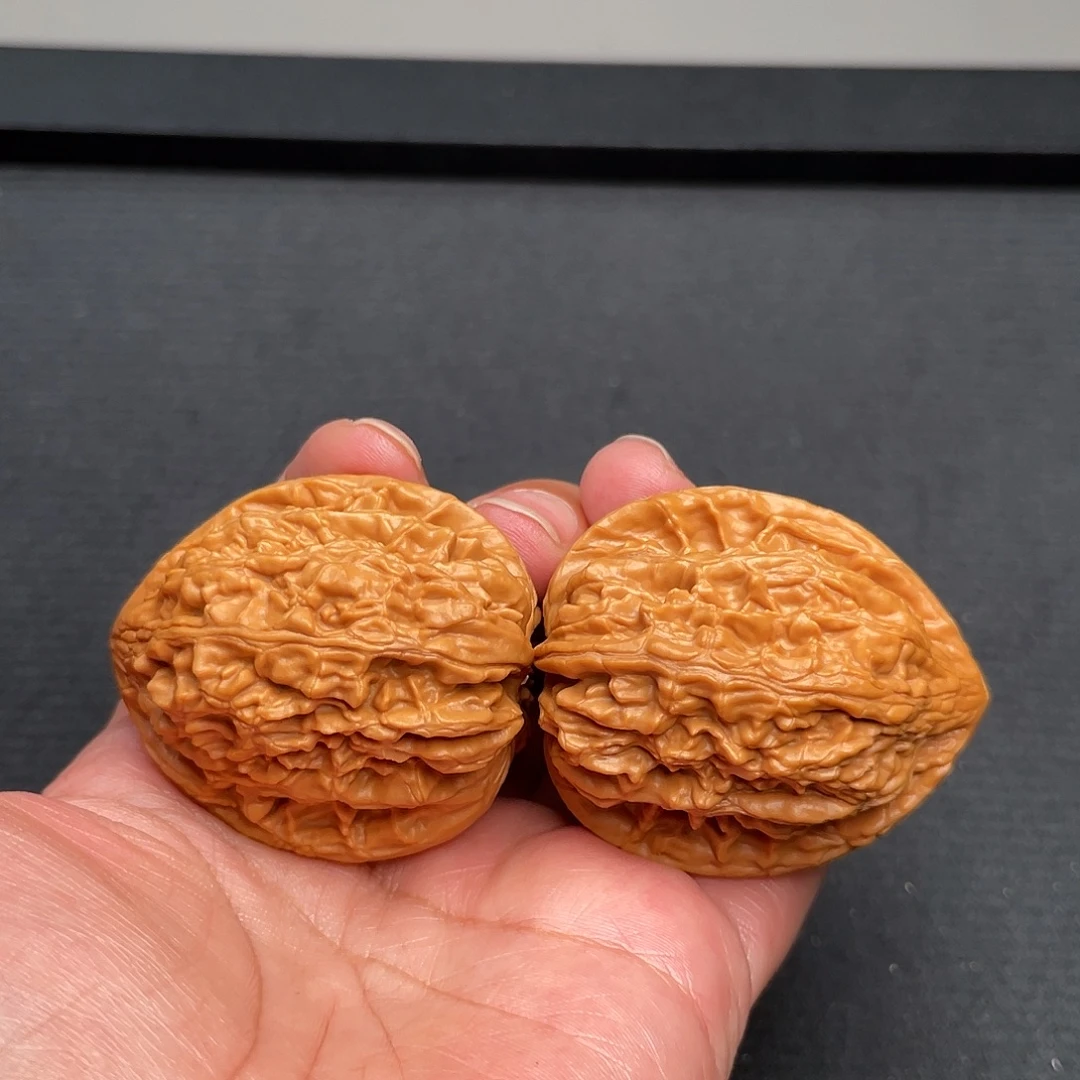 猴头核桃把件41×41×47精修打底老款鸡心XM3269