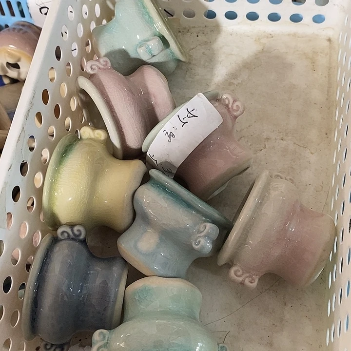 红陶【满10米包邮默认微瑕疵】6个