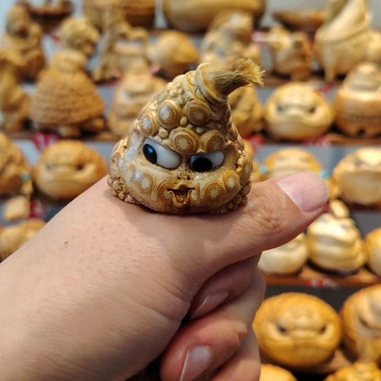 @****竹竹根雕三足金蟾一撮毛