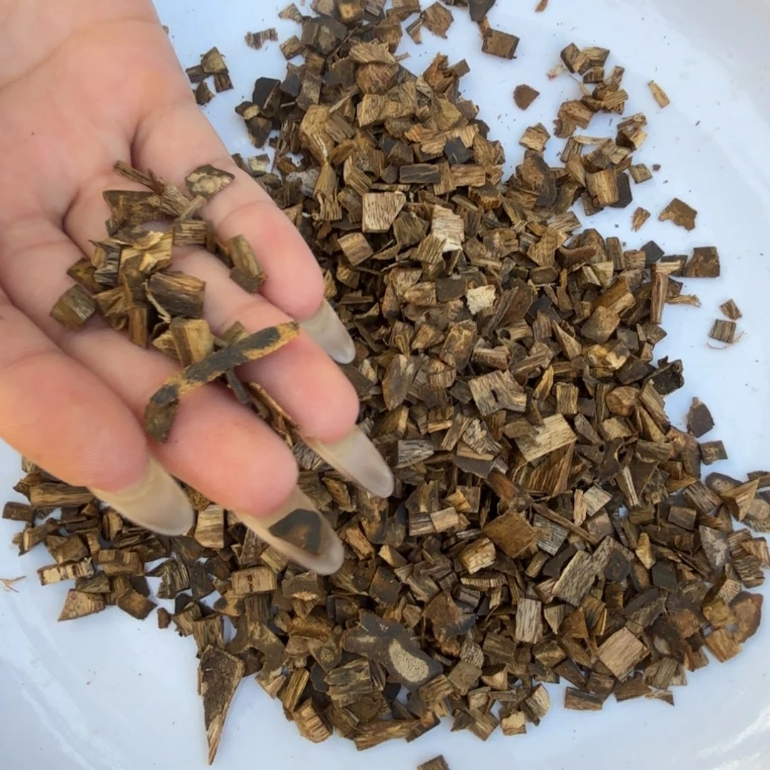 透顶绿边角料熏香品香20g