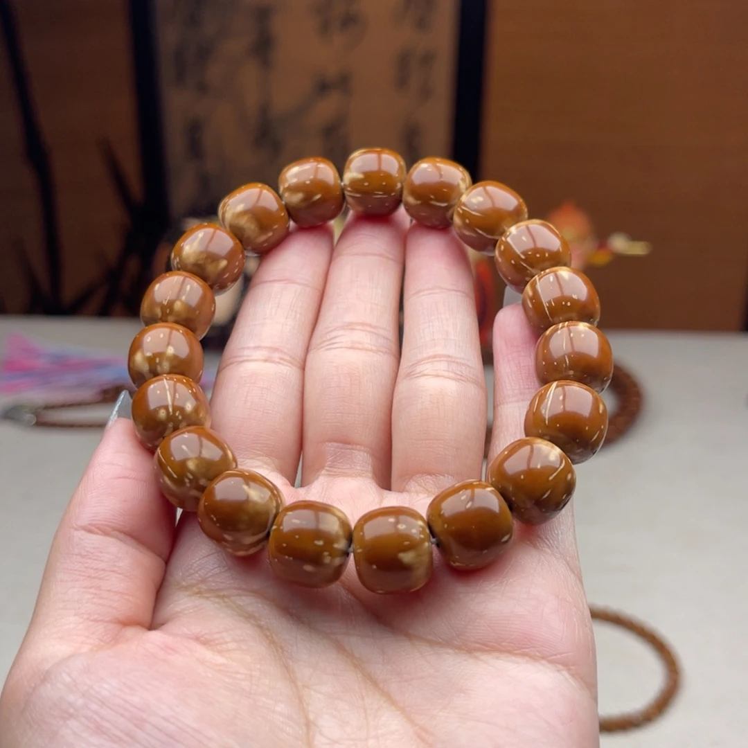 遗***月手串紫金鼠13实心老型