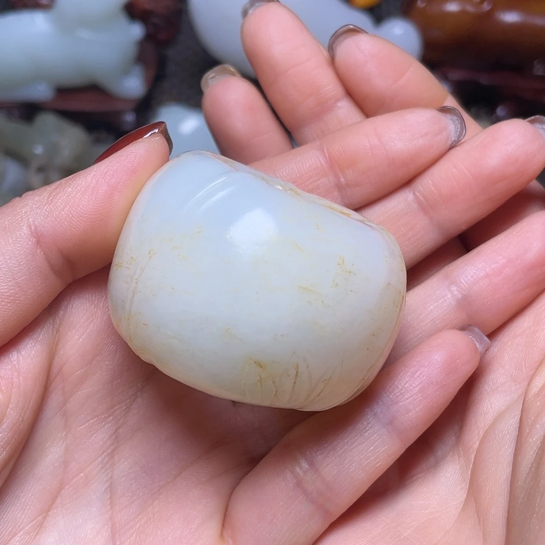 【闪购商品】未镶嵌和田玉挂件自**岁