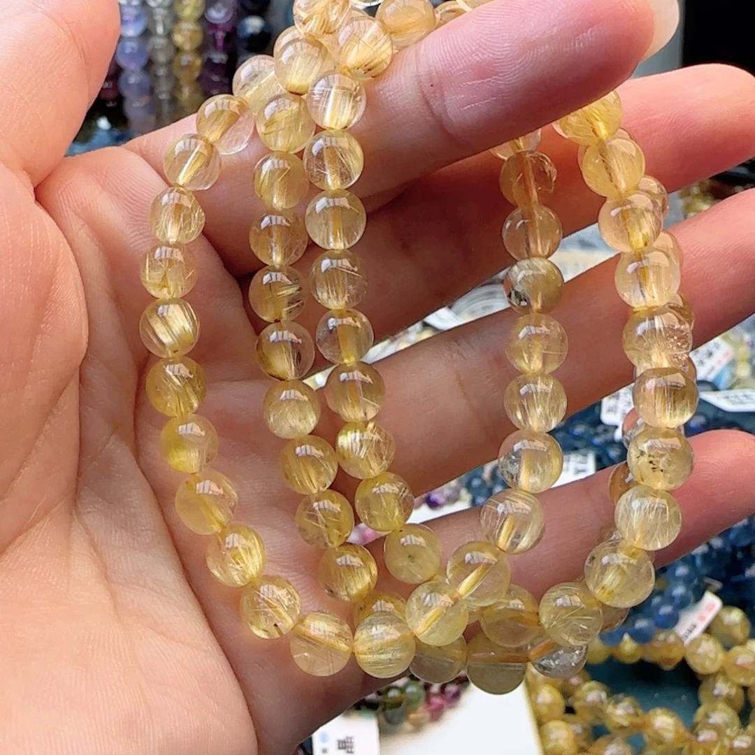 水晶手链未镶嵌手串