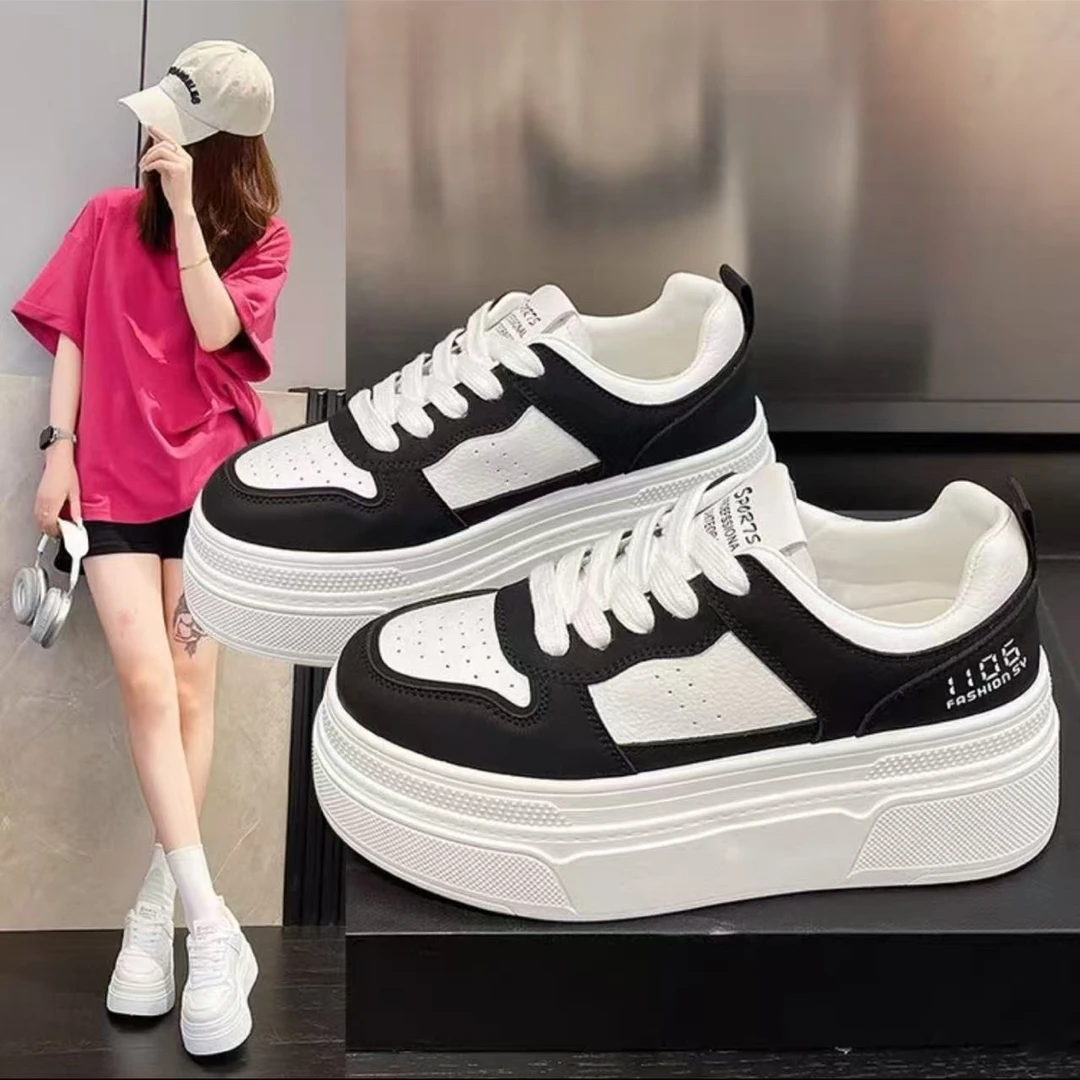 【婷婷家】小个子百搭增高休闲板鞋#0001