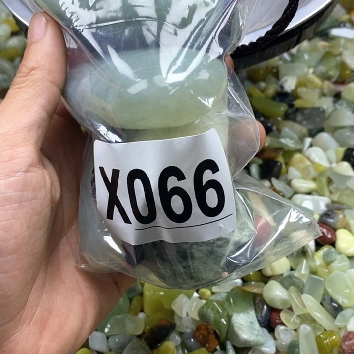 未镶嵌蛇纹石玉鱼缸石