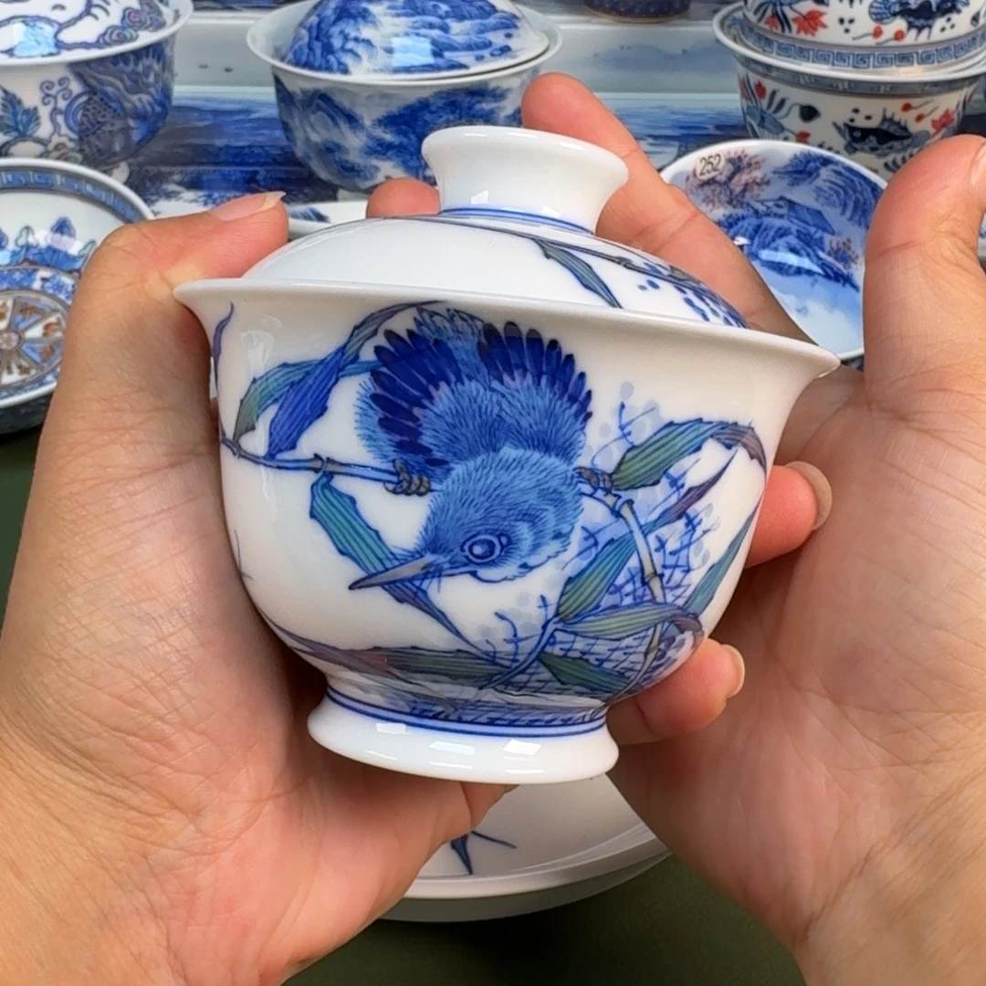 景德镇纯手绘茶具圆圆291