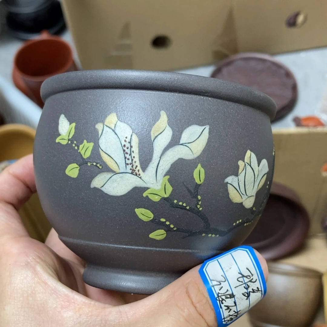 茶杯紫砂瑕疵不退不换