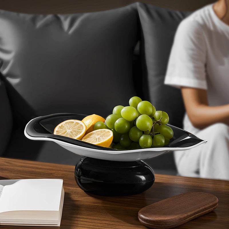 水果盘高颜值客厅家用2025新款茶几轻奢高档果盘糖果零食摆放盘m
