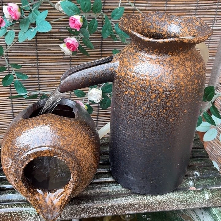 粗陶口径13/27，10/23/15进水口1.6厘米