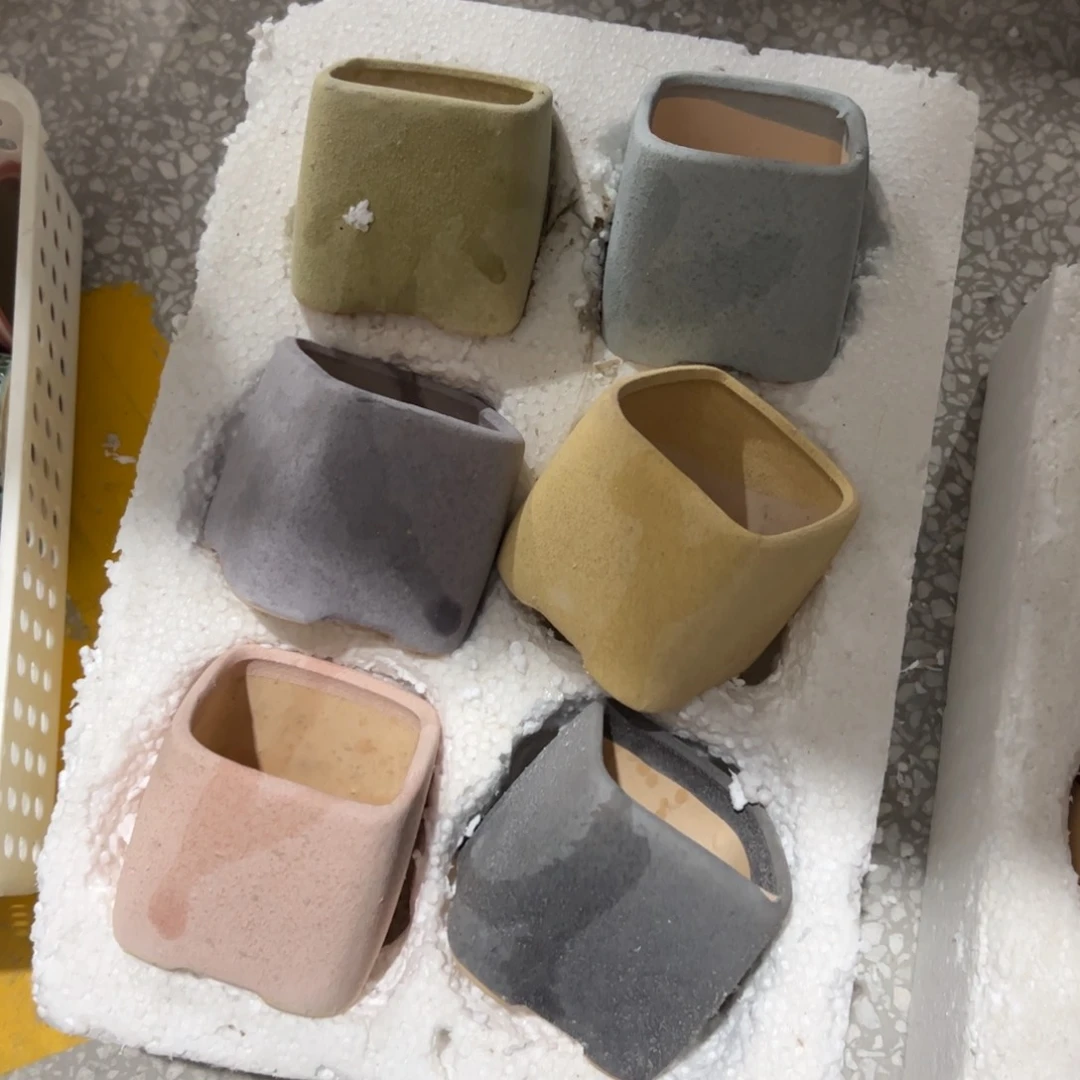 陶瓷多肉小花盆@@4