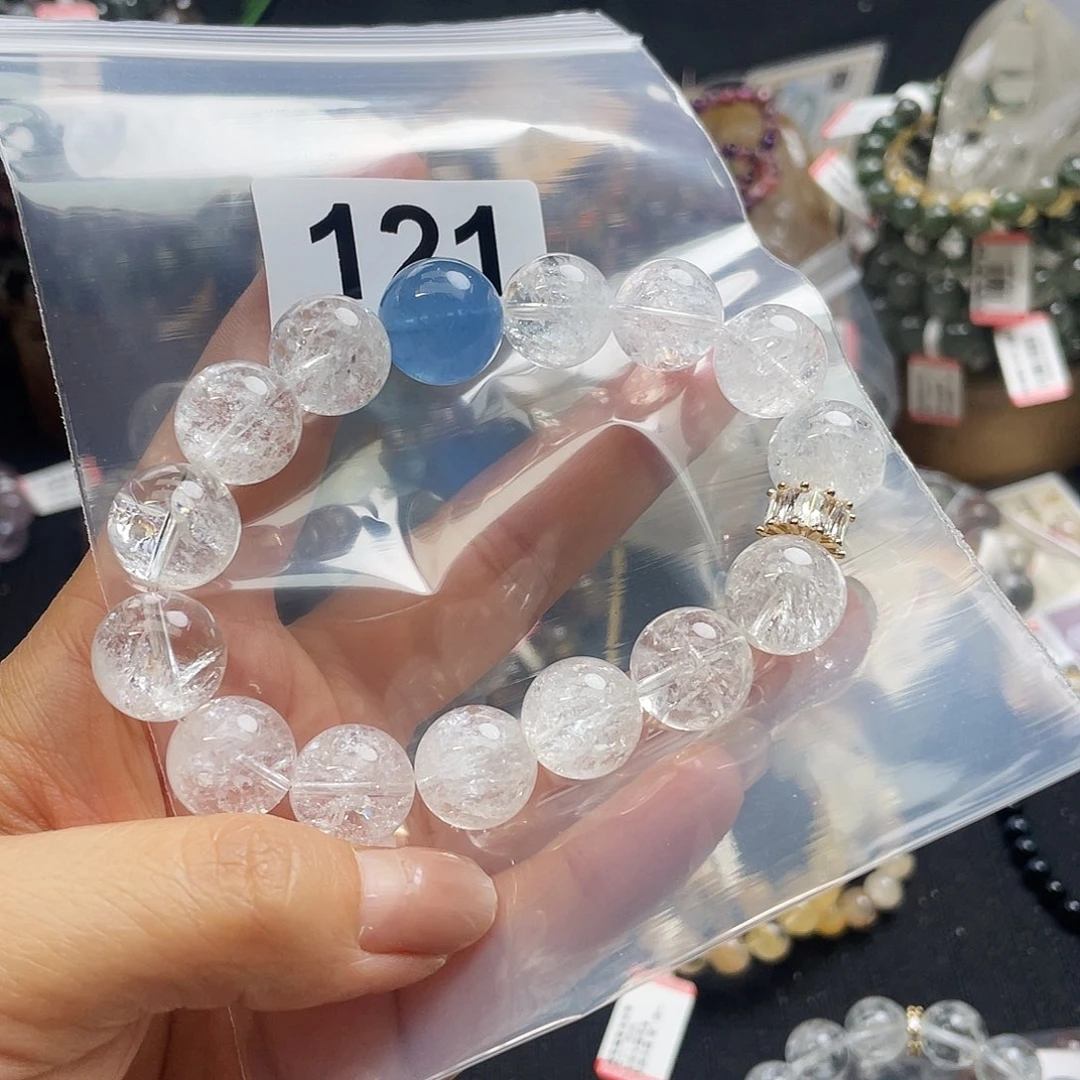 水晶手串未镶嵌手串112。