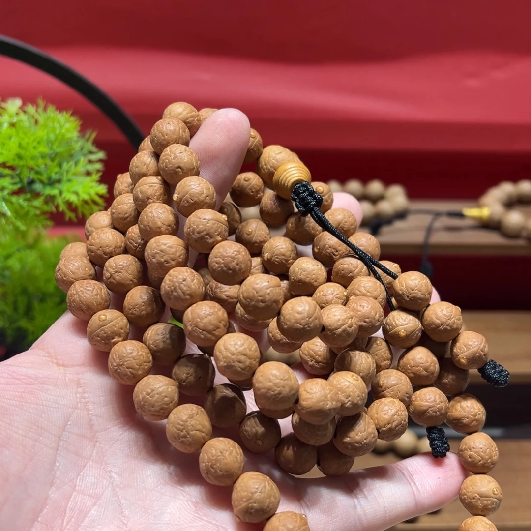 山***法凤眼菩提手串11mm凤眼菩提108