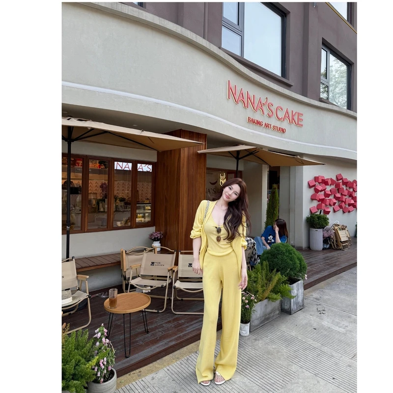 媛媛【琥珀午后】新款韩系显瘦时尚百搭休闲裤#K1043