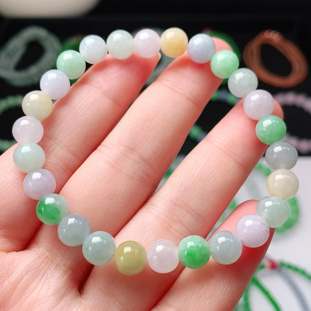 翡翠未镶嵌手链翡翠