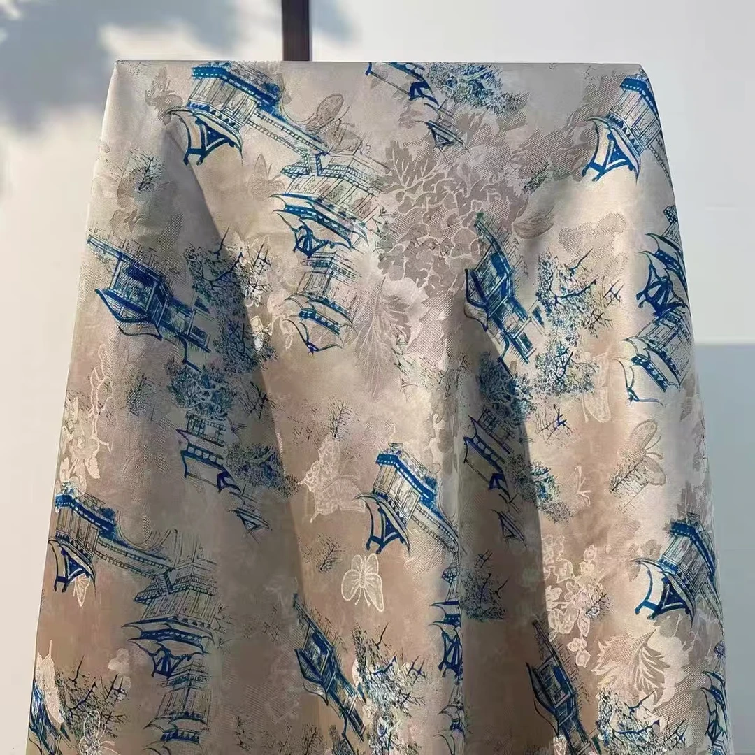 星悦｜云亭｜老料 香云纱 秋冬优雅百搭 140 方巾5月