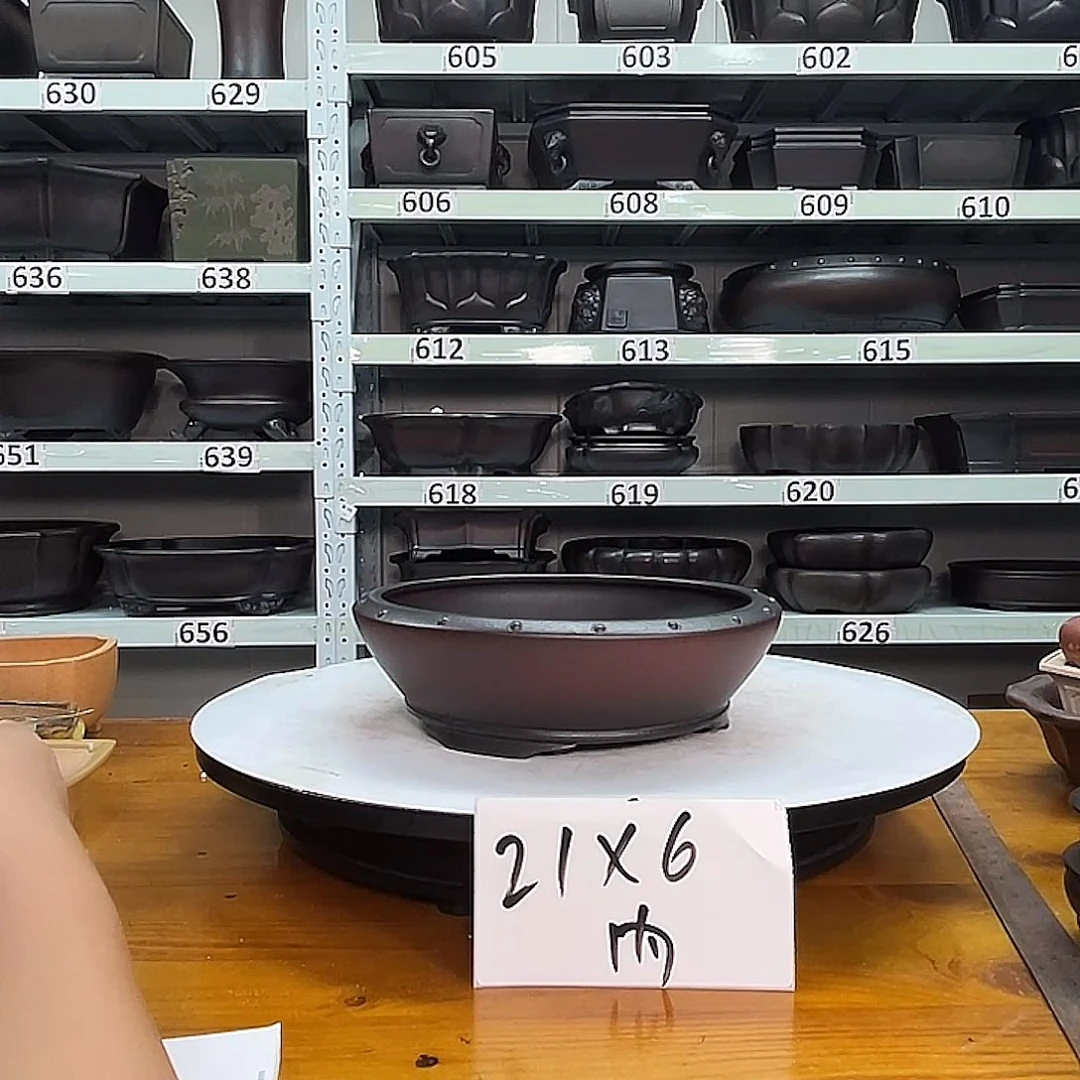 紫砂花盆宜兴紫砂4号