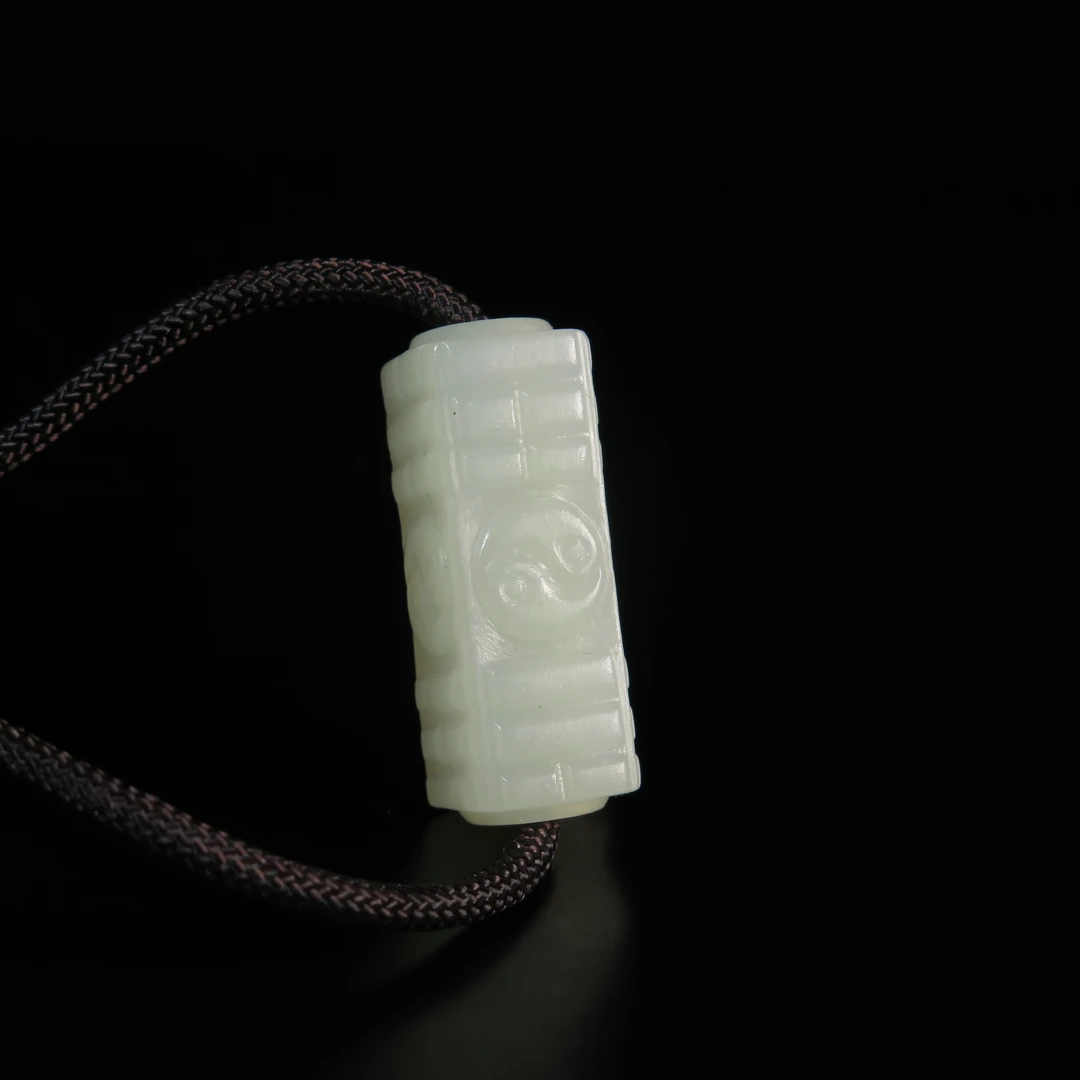 民国道教刻卦勒子/MZ017642/和田玉/民族文物