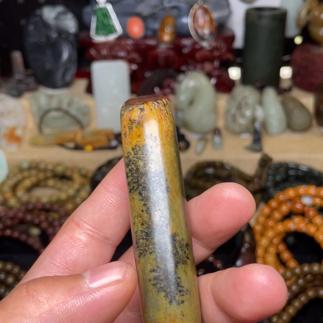 1***1岫岩河磨玉（透闪石质玉）未镶嵌颈饰