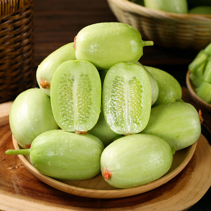 山东寿光玉女黄瓜新鲜拇指水果黄瓜皮薄脆嫩现摘现发