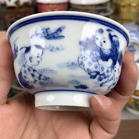 景德镇陶瓷藏式茶碗