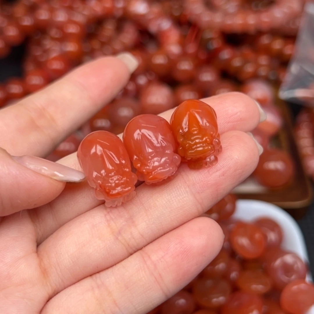 必***胜南红玛瑙未镶嵌吊坠(不含链)