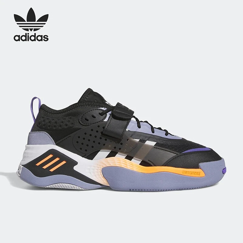 阿迪达斯三叶草跑步男鞋复古老爹鞋缓震运动轻便透气休闲鞋FZ5811