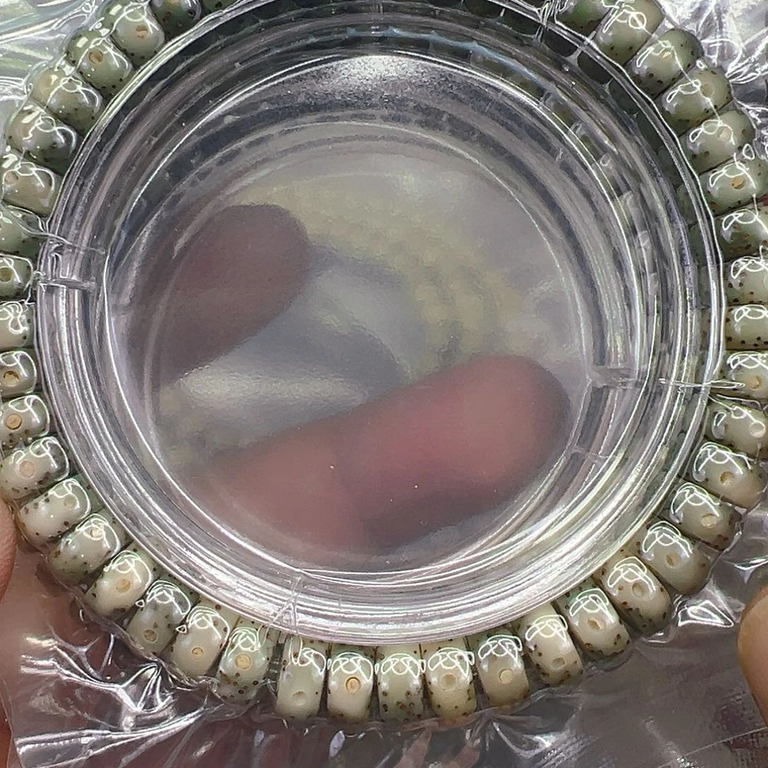 星月菩提手串66高端卡姿兰大眼睛星月菩提单圈9×4片