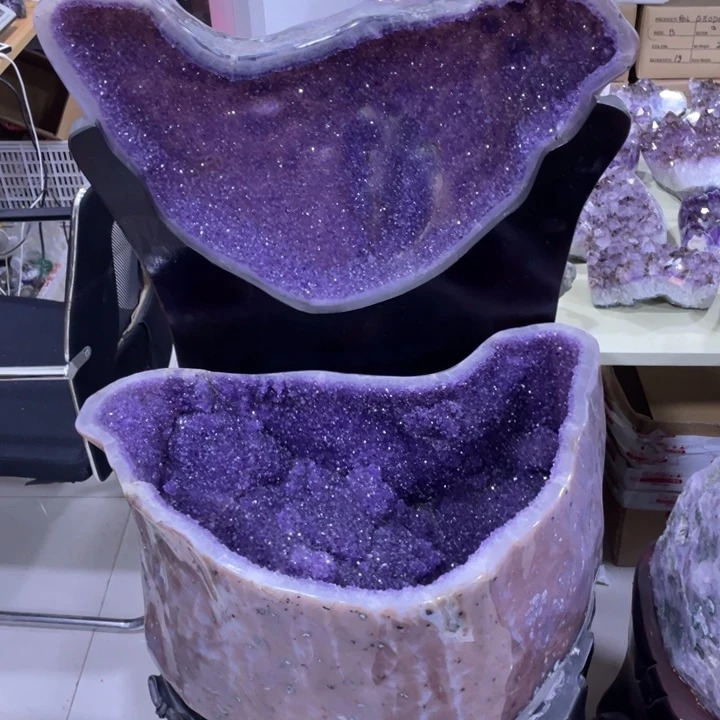 紫晶聚宝盆未镶嵌