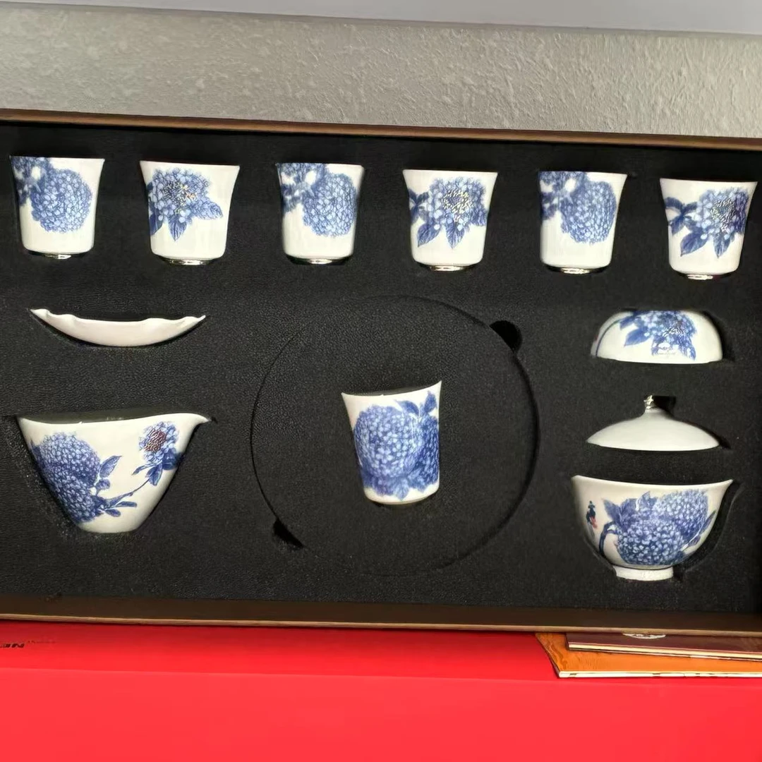 玉白瓷（富贵团圆）高轩大碟套组礼盒装CC8423