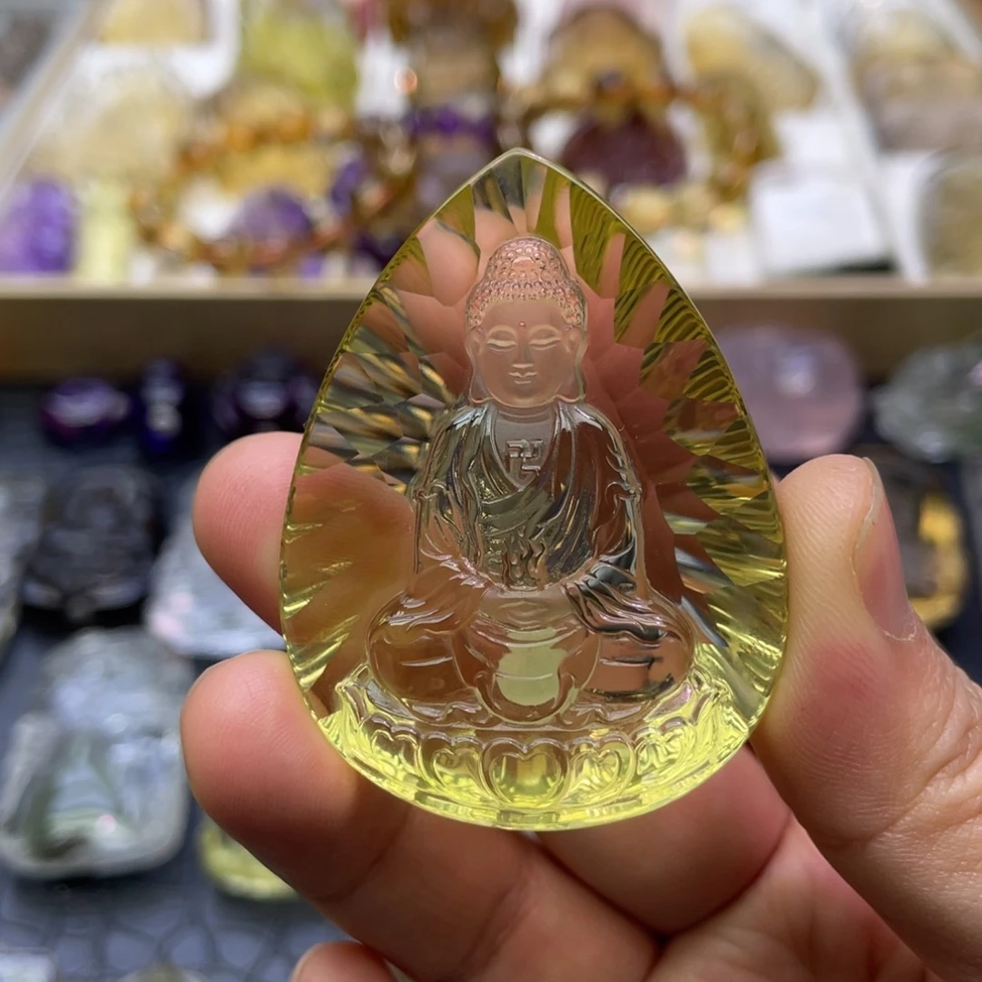 水晶颈饰未镶嵌定制