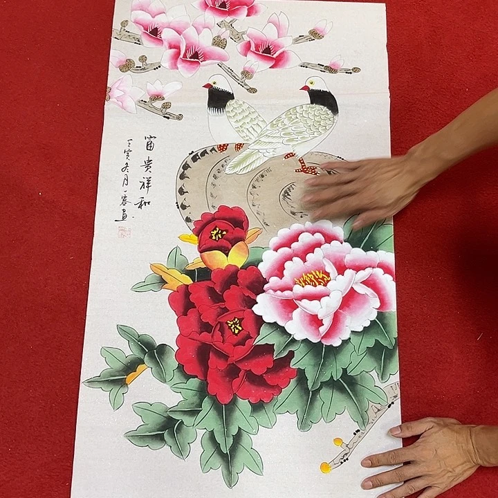 国画国画的艺手绘的小