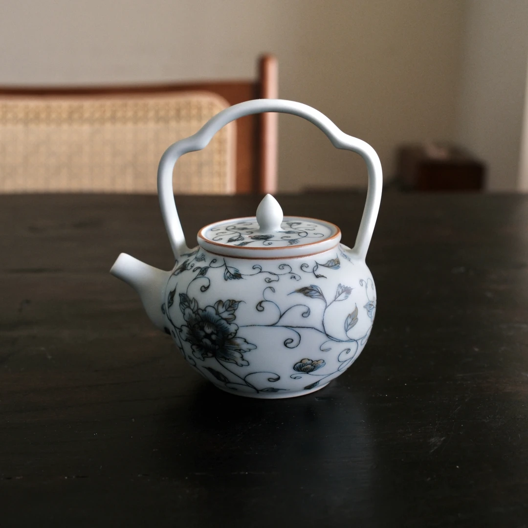 【德艺堂】亚青3号壶 牡丹