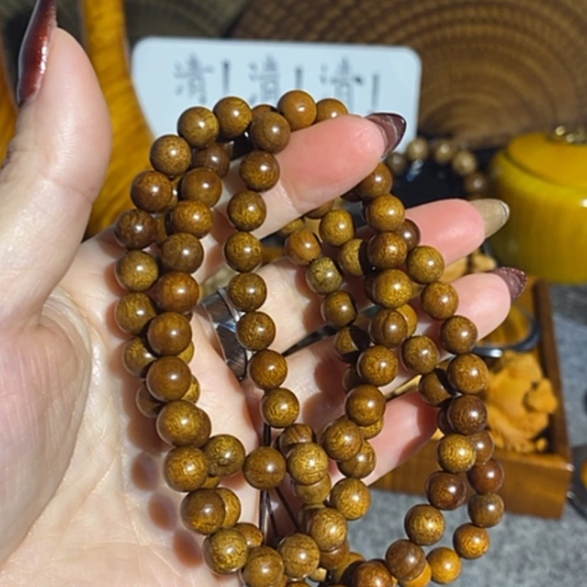 【闪购商品】香榧木金丝楠木手把件