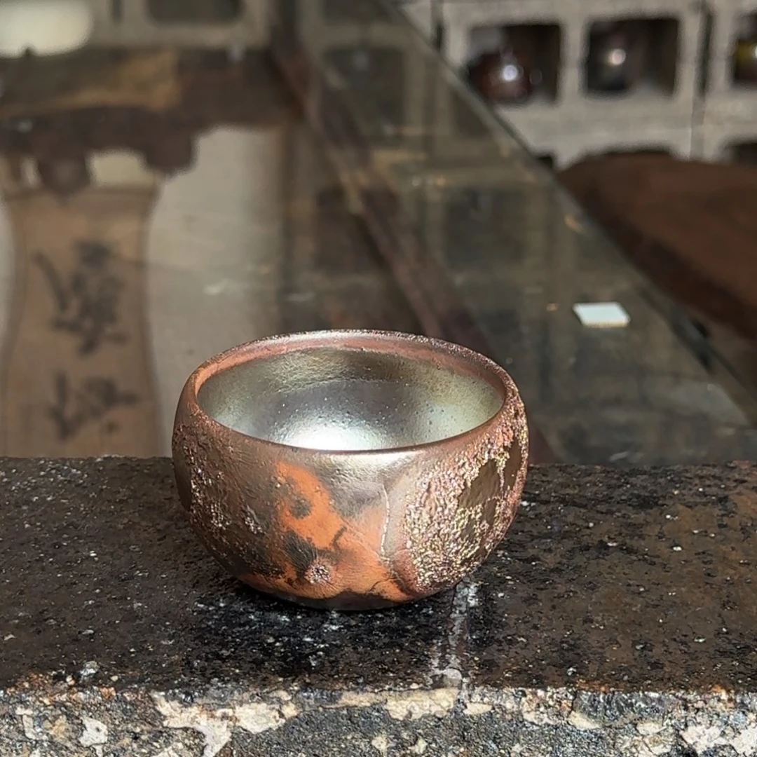 建水紫陶紫泥柴烧茶具