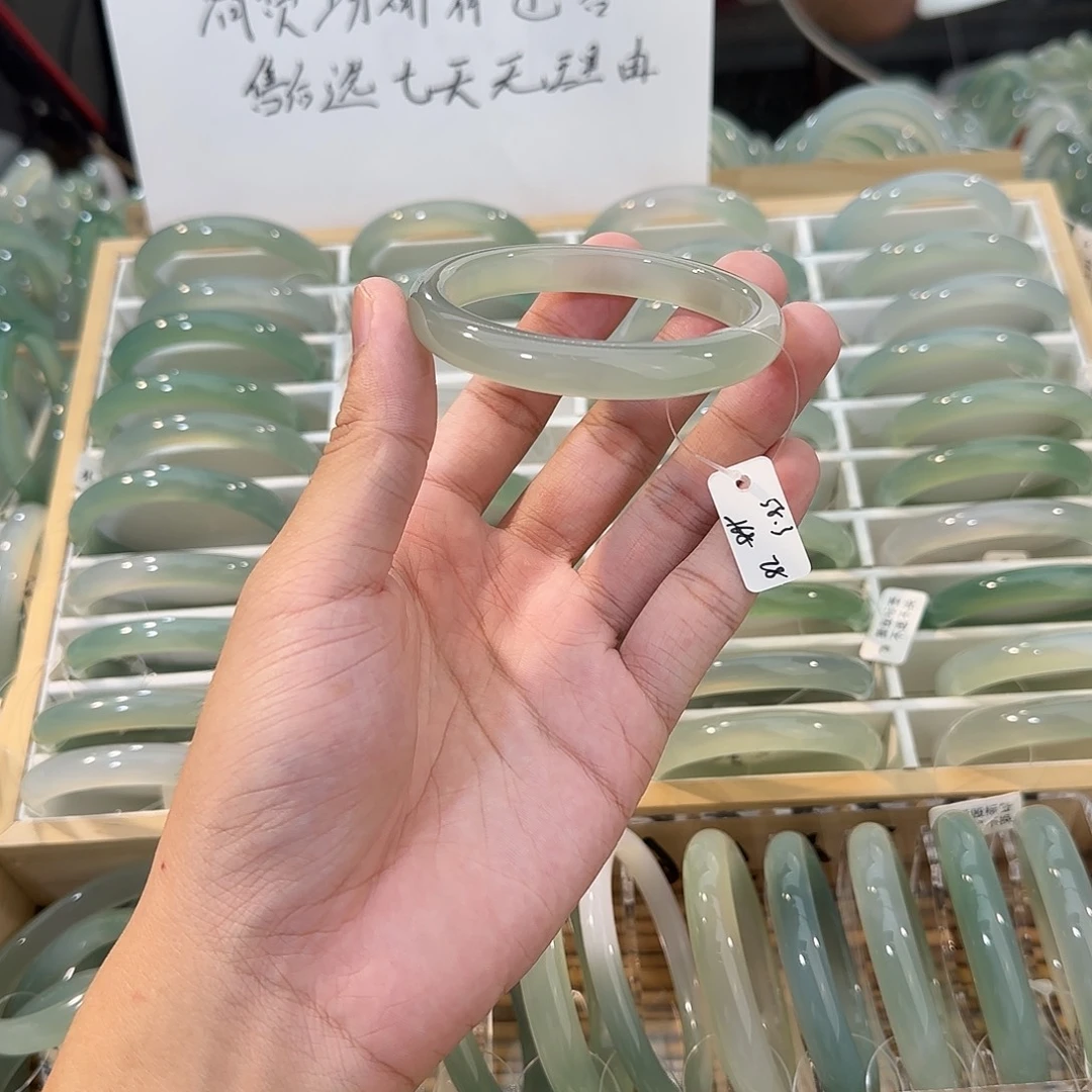 手镯玛瑙/玉髓未镶嵌圈口58.3