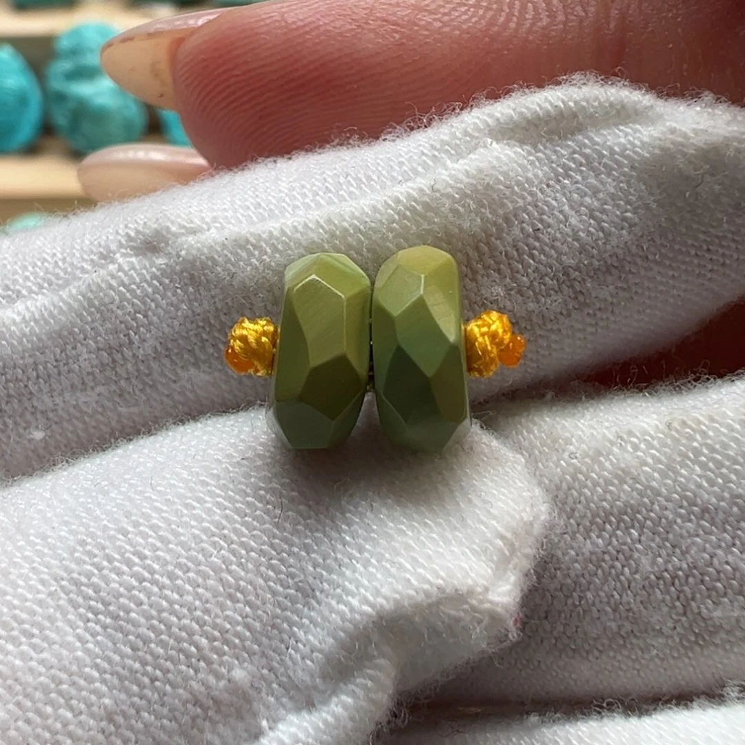 绿松石未镶嵌配饰8.4*3.6mm