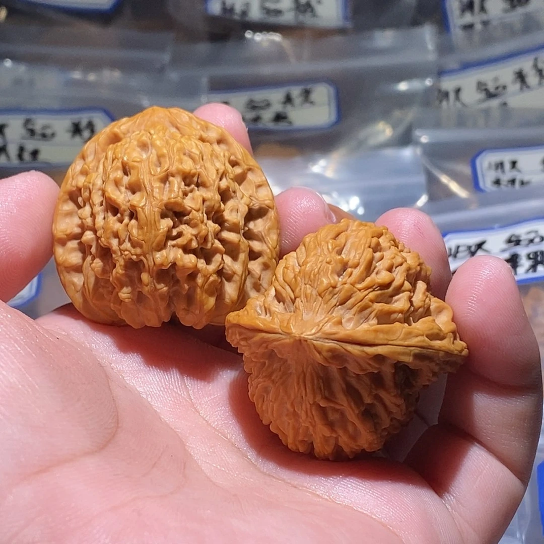 小***壳吊坠文玩核桃40全品南疆