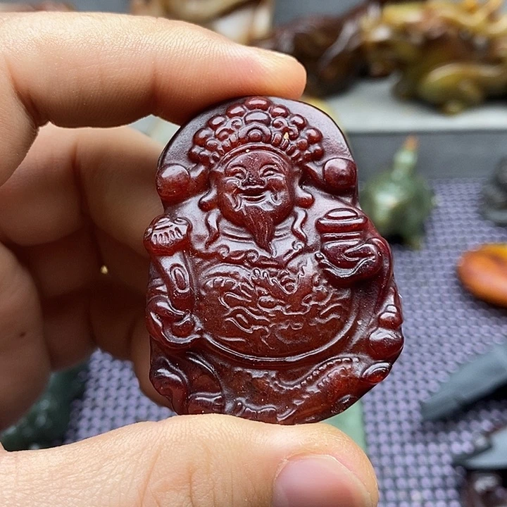 未镶嵌蛇纹石玉颈饰