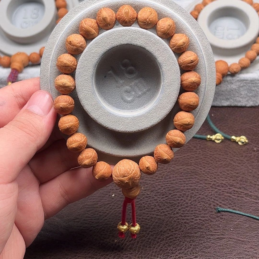 凤眼菩提手串11.3-11.6矮桩油皮丹凤眼手串