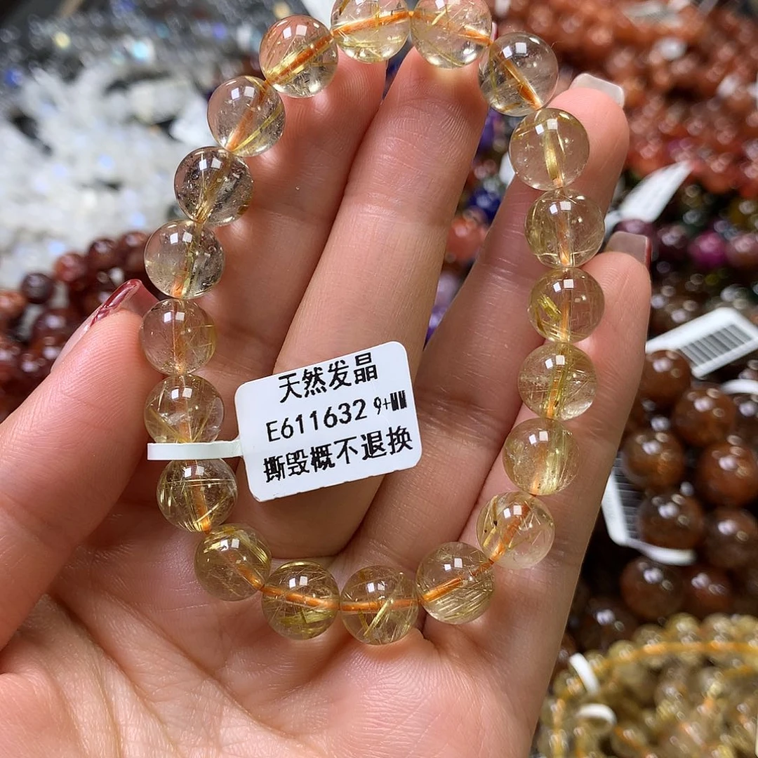 水晶手链未镶嵌，