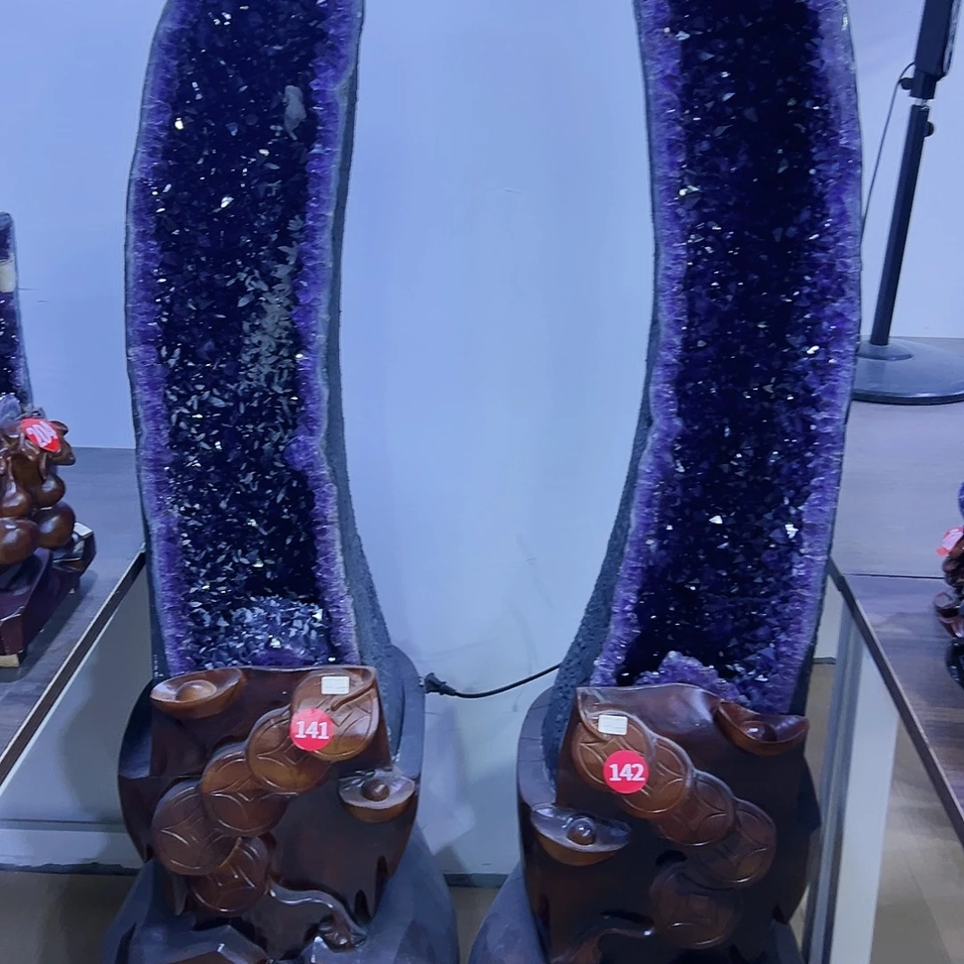 大型摆件（非配饰）未镶嵌紫晶