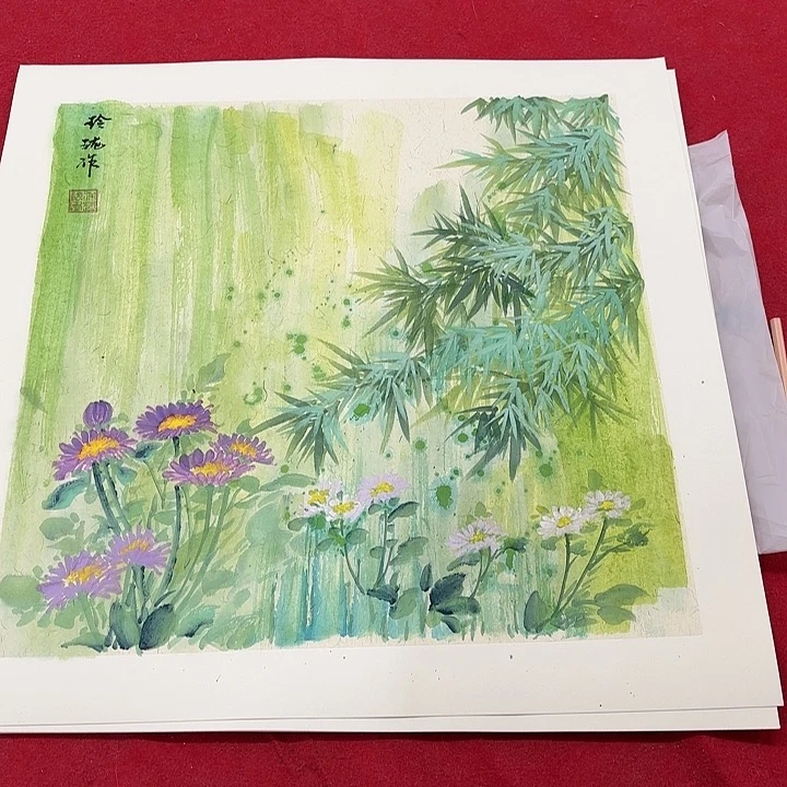 国画花鸟等多种鸟类的栖息地及