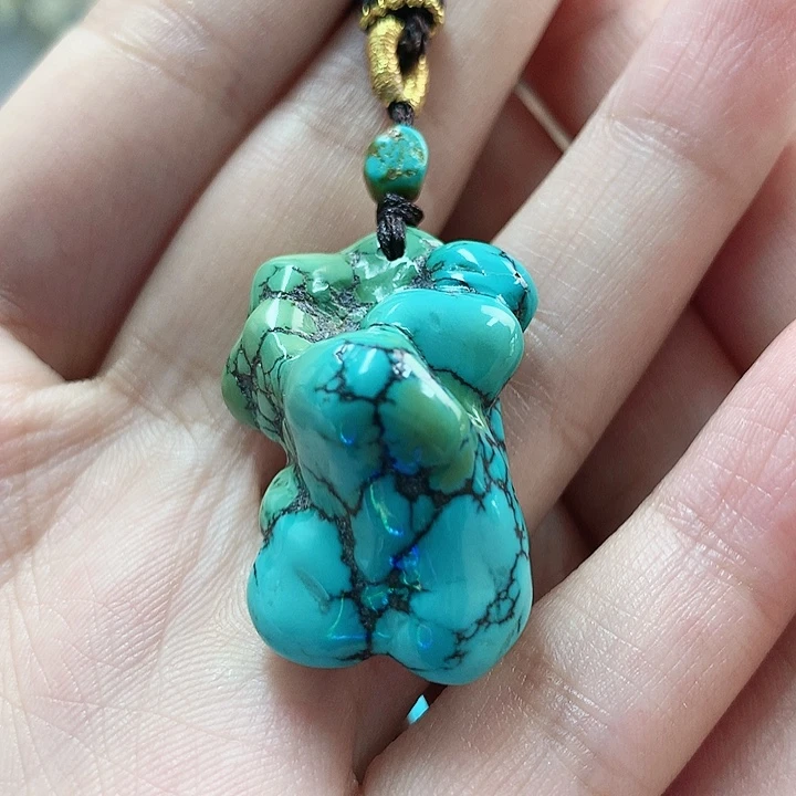 未镶嵌绿松石珠宝奇石