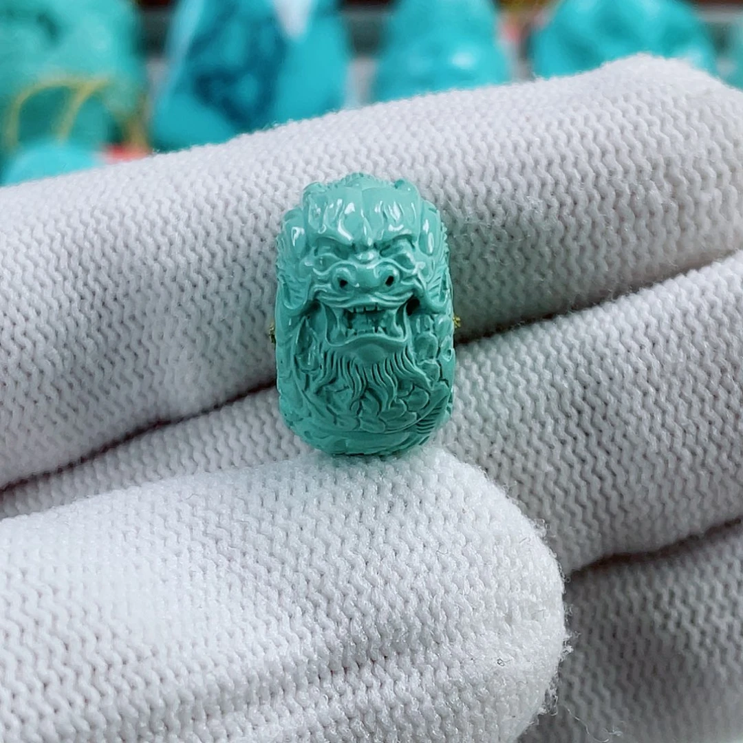 未镶嵌绿松石车挂